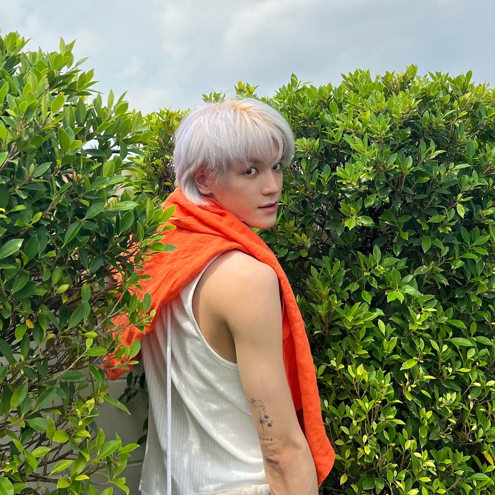 A moment captured by Taeyong (NCT 127)'s fan