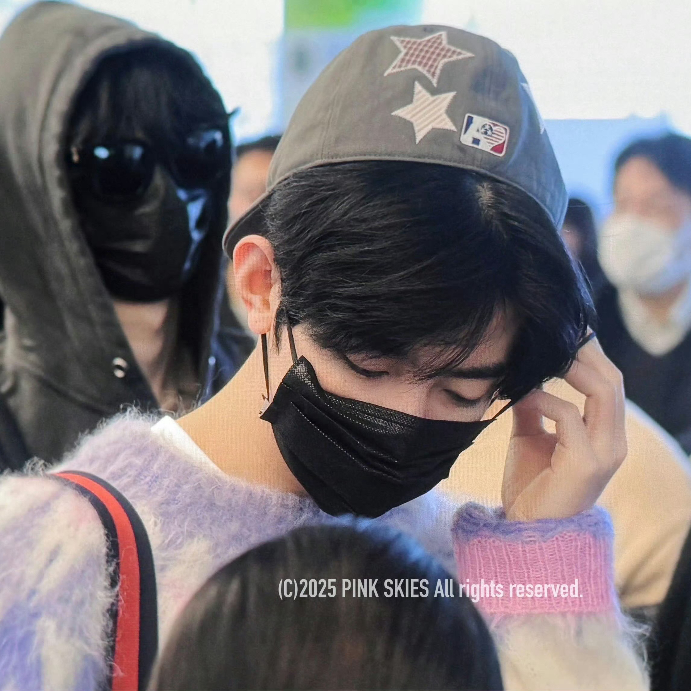 Momen yang diabadikan oleh penggemar Zhang Hao (ZEROBASEONE)