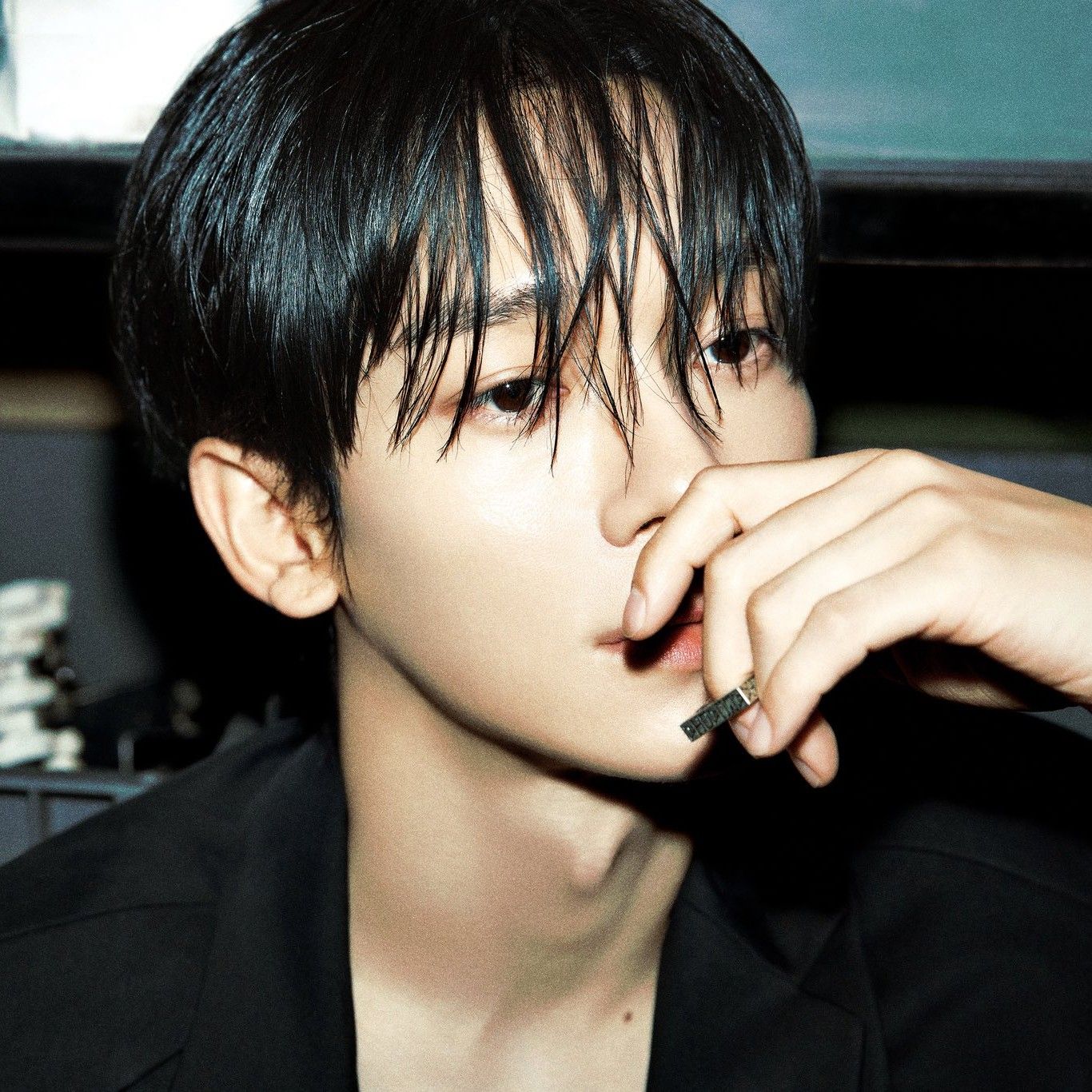 Recent activity shot of Chen (EXO)