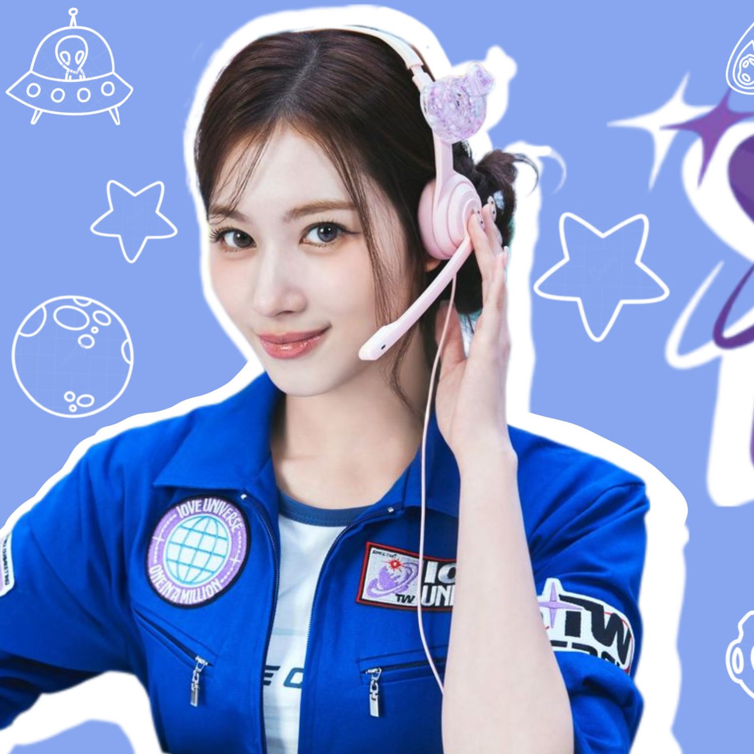 Potret di balik layar Sana (TWICE)