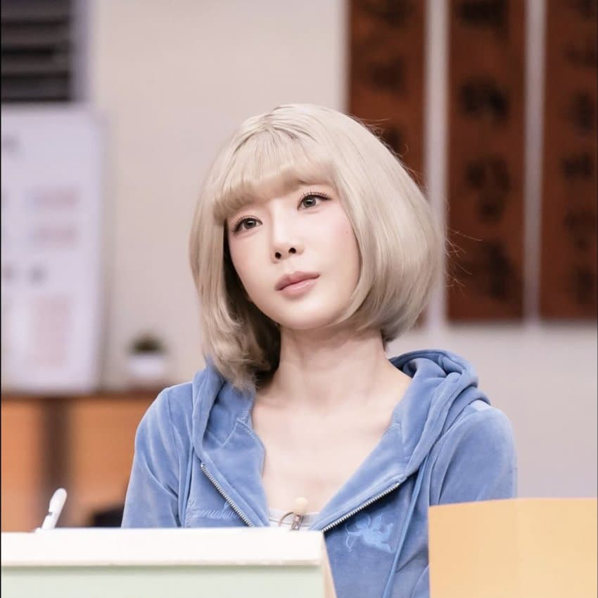 Behind-the-scenes cut of Taeyeon (Girls' Generation)