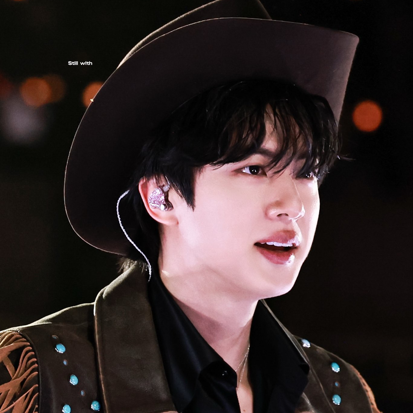 Recent activity shot of Jin (BTS)