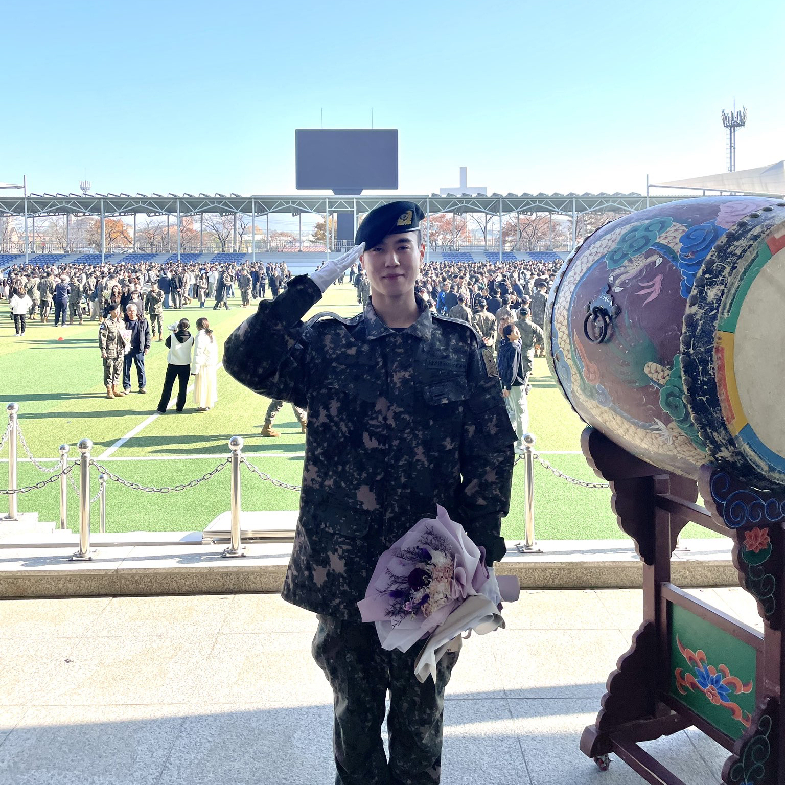 A moment captured by Yugyeom (GOT7)'s fan