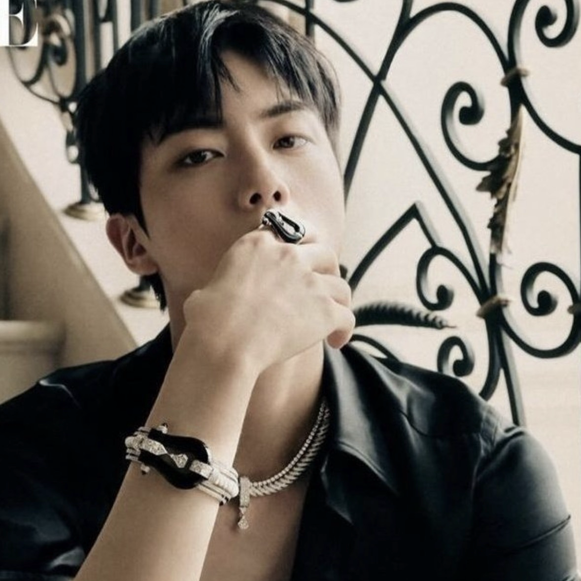 Momen yang diabadikan oleh penggemar Jin (BTS)