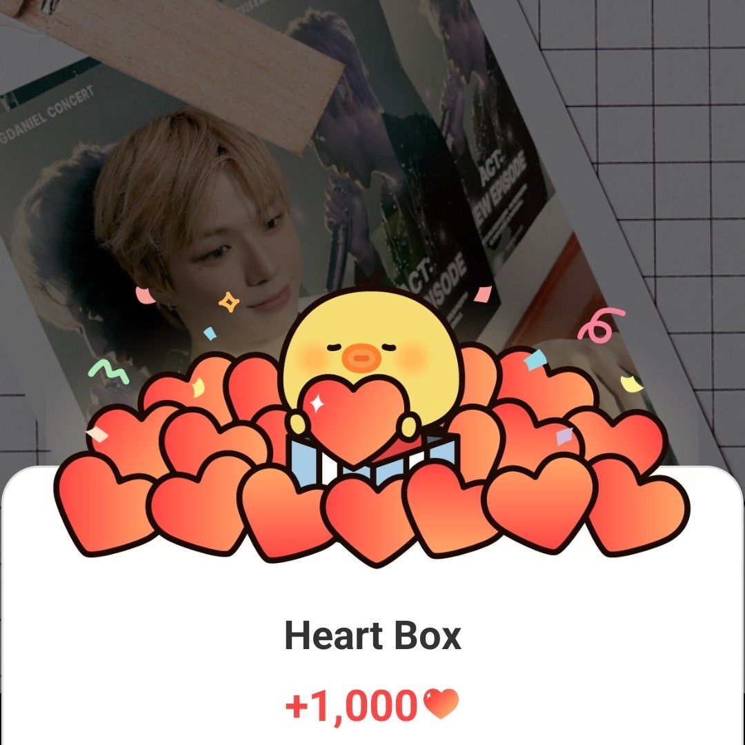 Recent activity shot of Kang Daniel