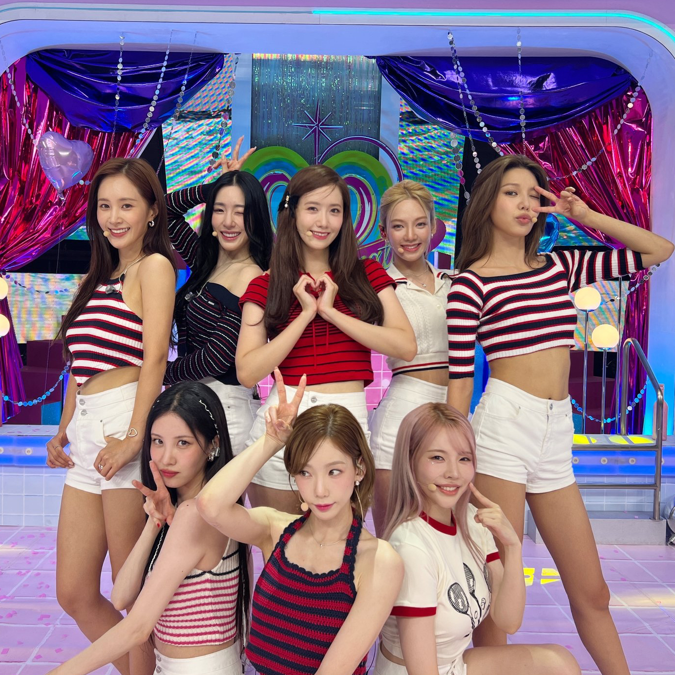 Recent activity shot of Girls' Generation