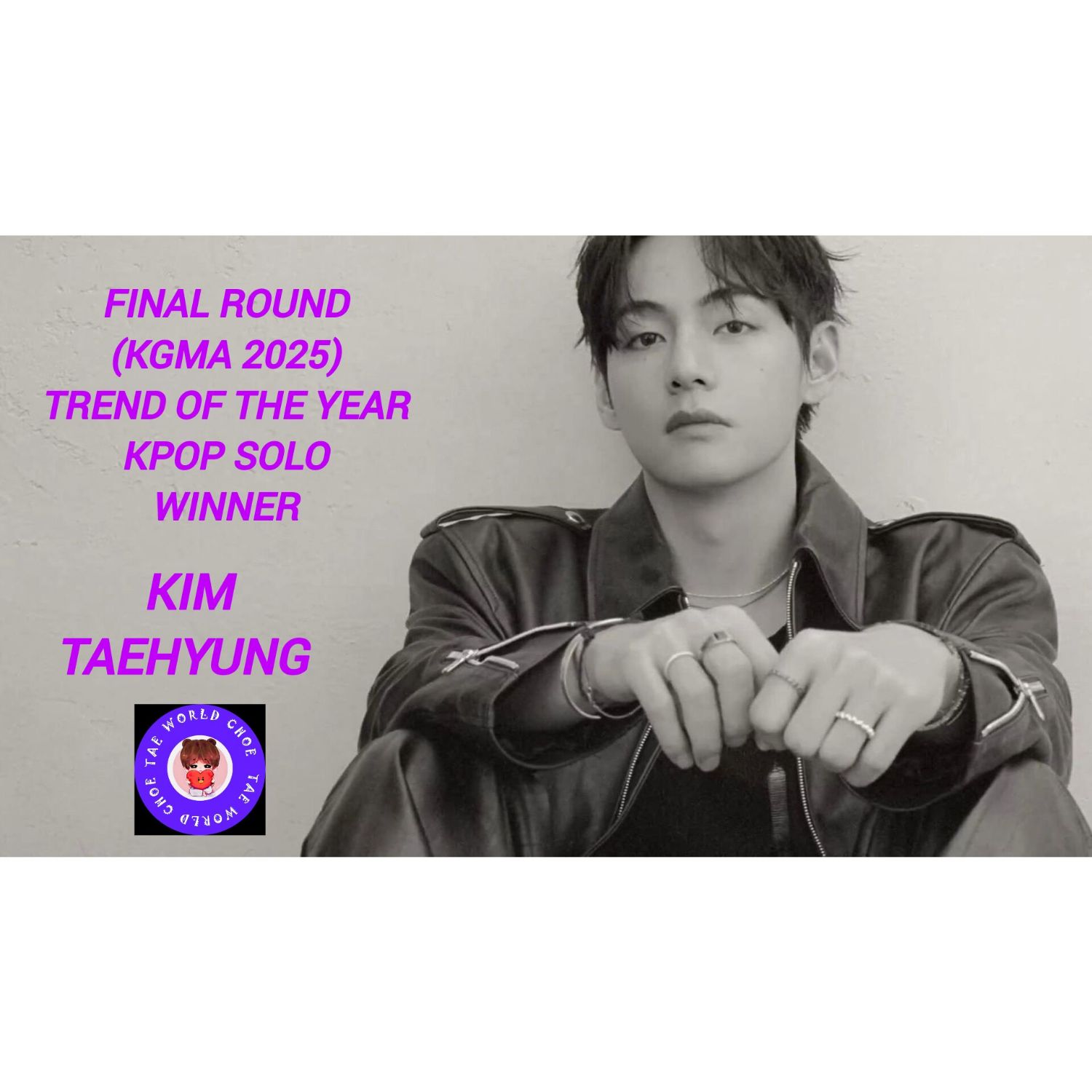 Latest photo of V (BTS)