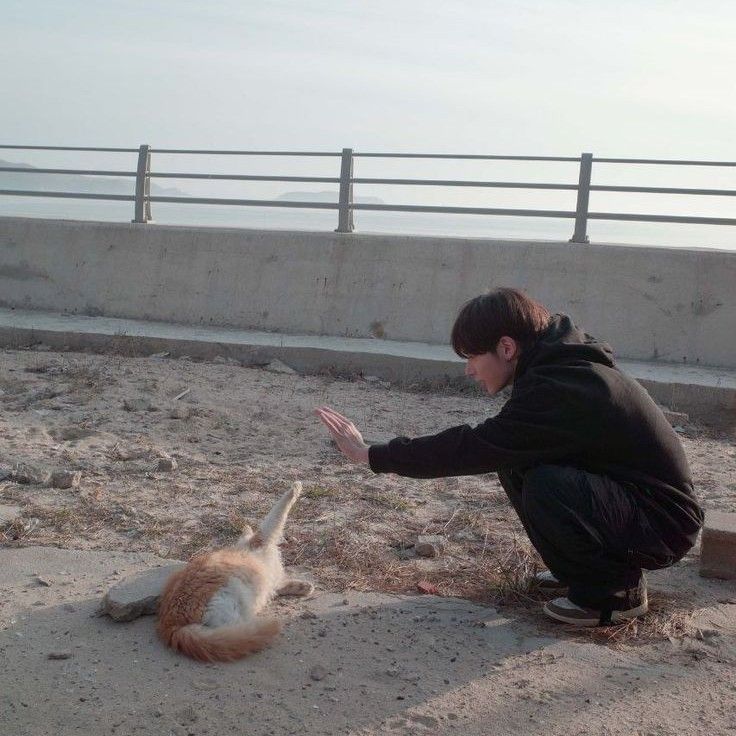 A moment captured by TOMORROW X TOGETHER's fan