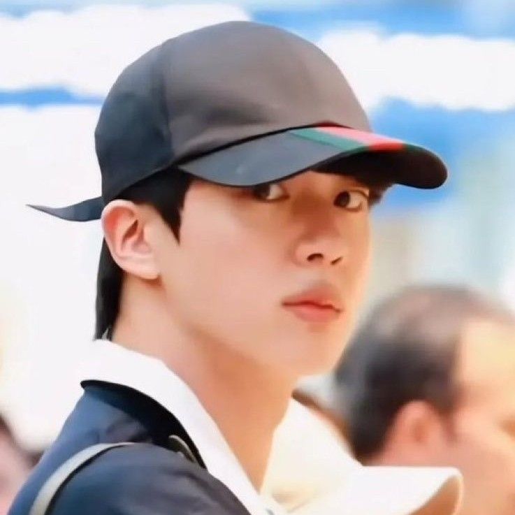 Recent activity shot of Jin (BTS)