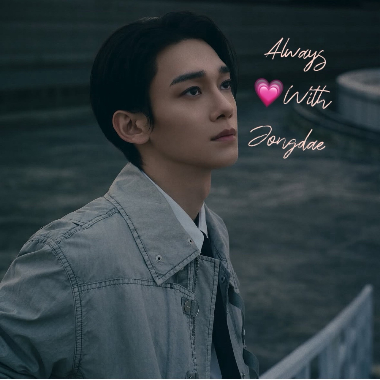 Behind-the-scenes cut of Chen (EXO)