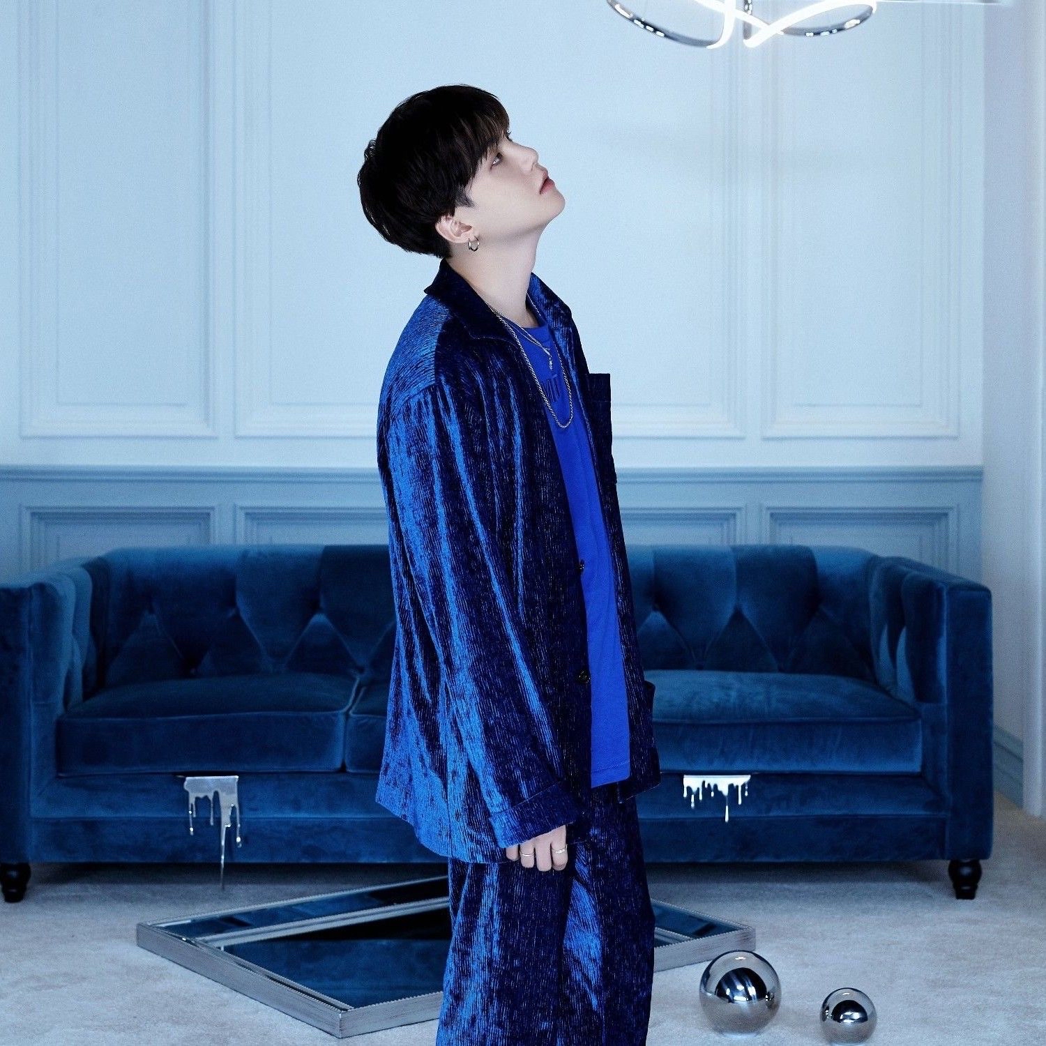 Recent activity shot of SUGA (BTS)