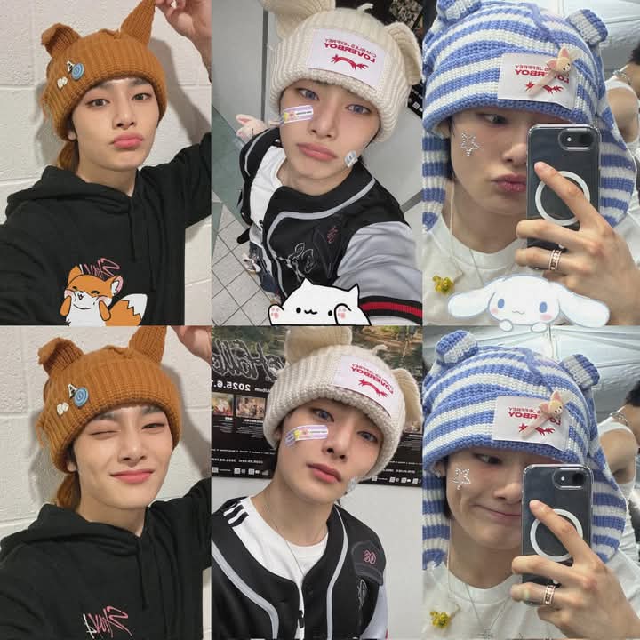 A moment captured by I.N (Stray Kids)'s fan