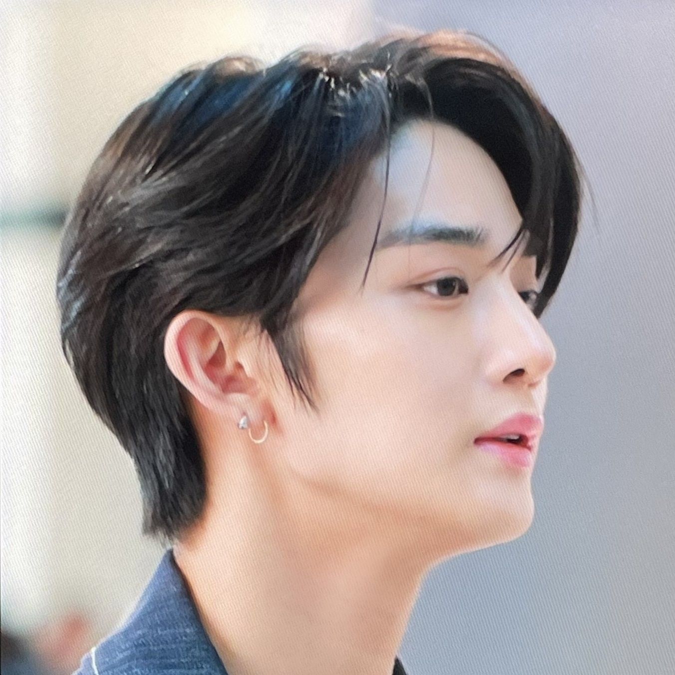 A moment captured by Bae Jinyoung's fan