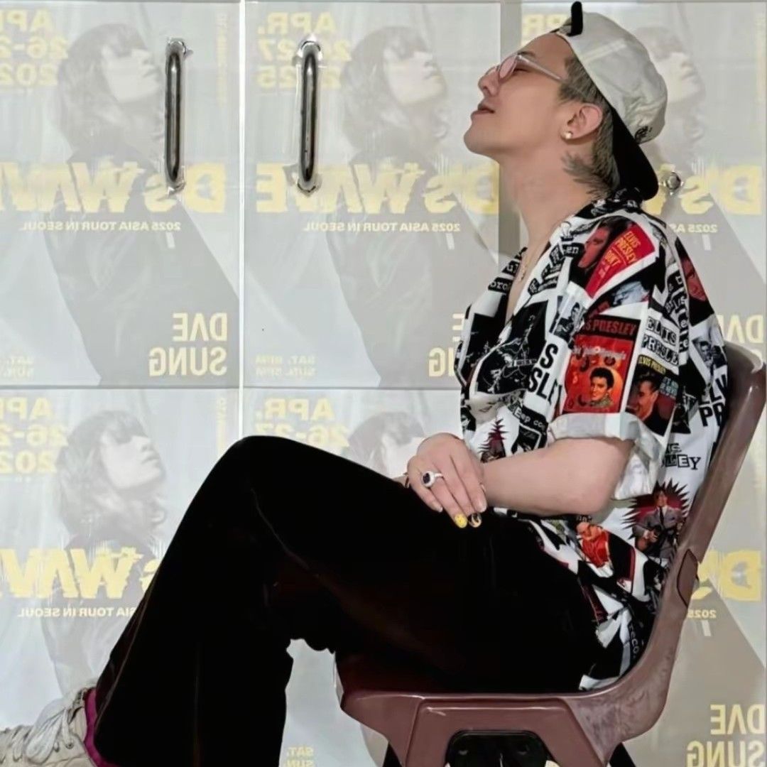Recent activity shot of G-DRAGON (BIGBANG)