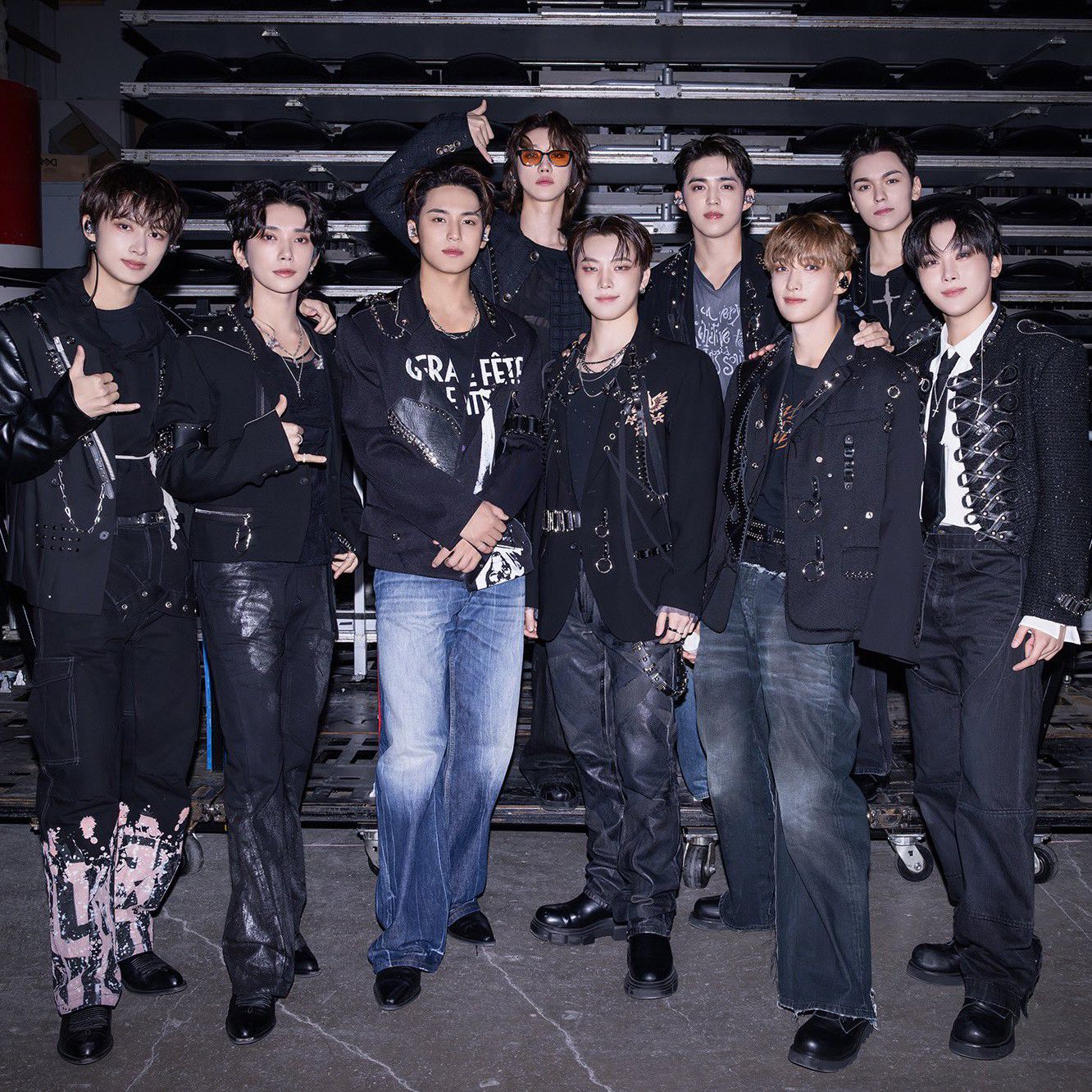 A moment captured by SEVENTEEN's fan