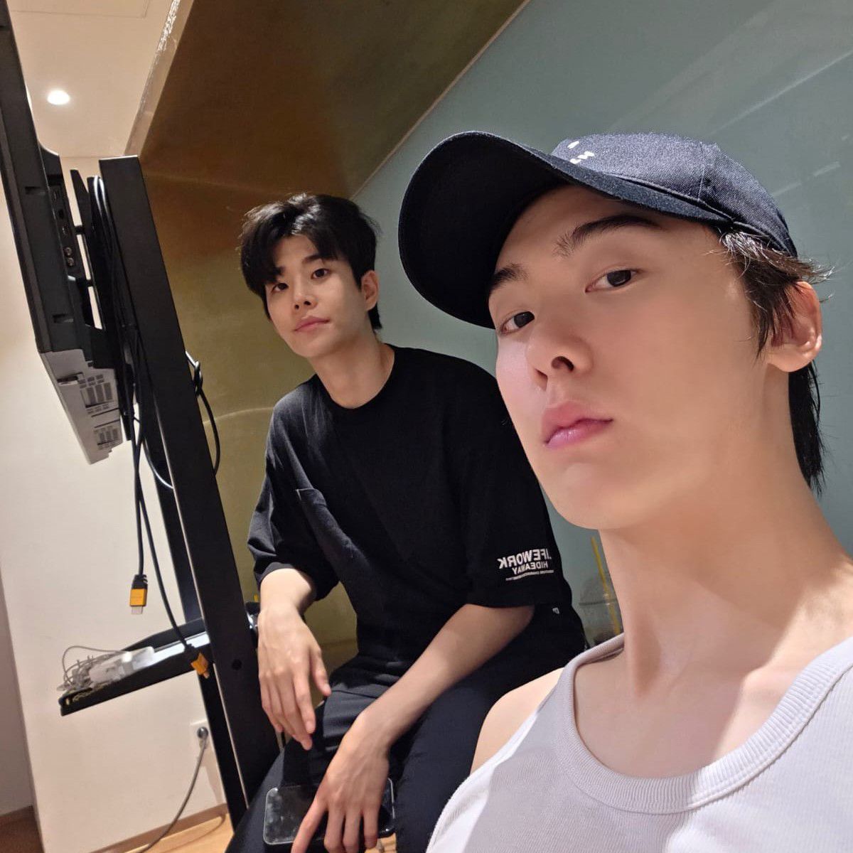 Behind-the-scenes cut of Moonbin (ASTRO)