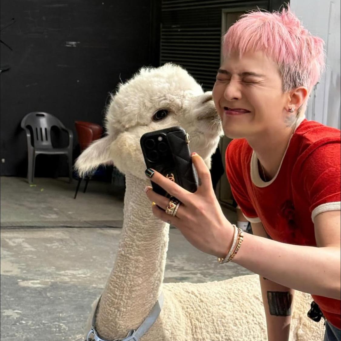 A moment captured by G-DRAGON (BIGBANG)'s fan