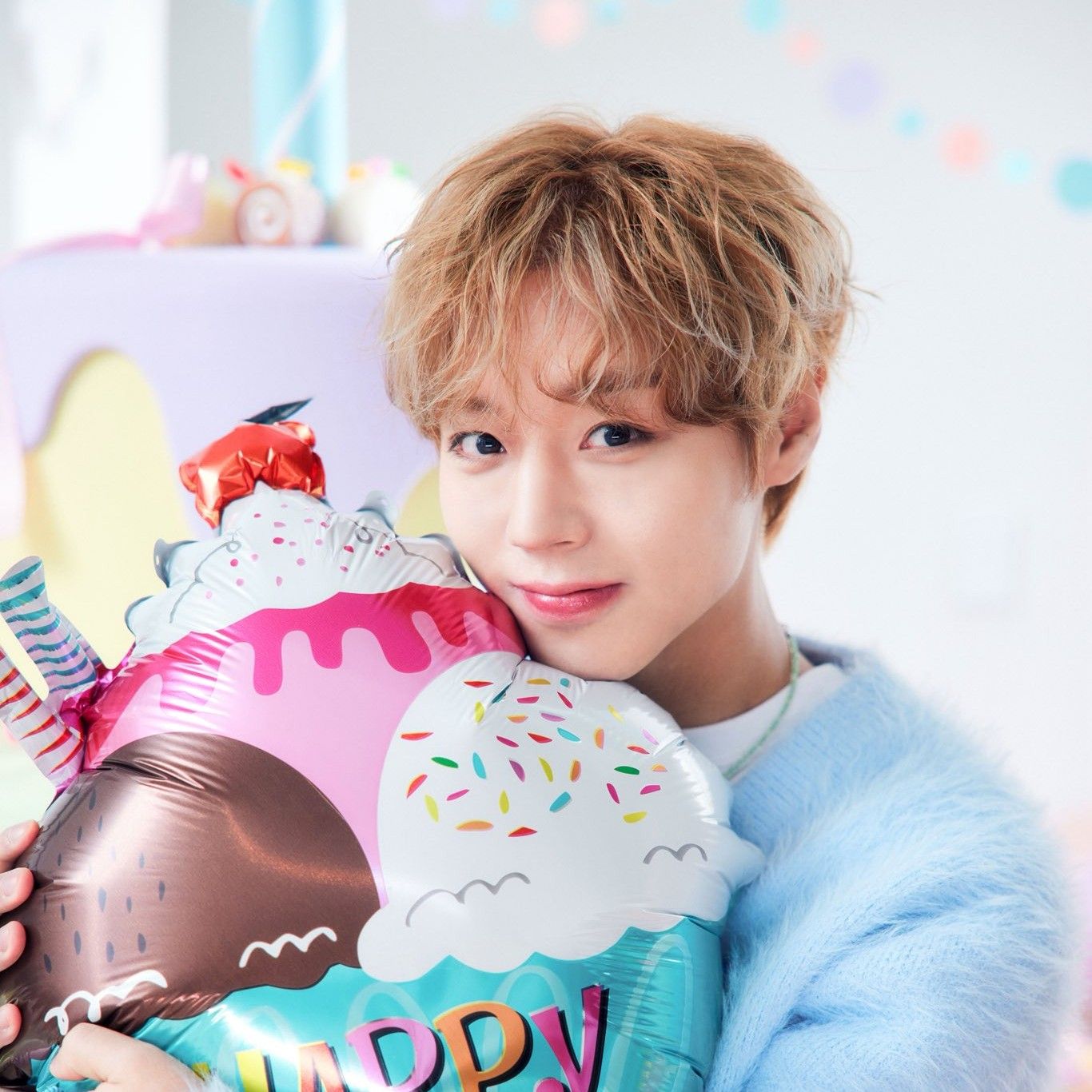 パク・ジフンの舞台裏ショット