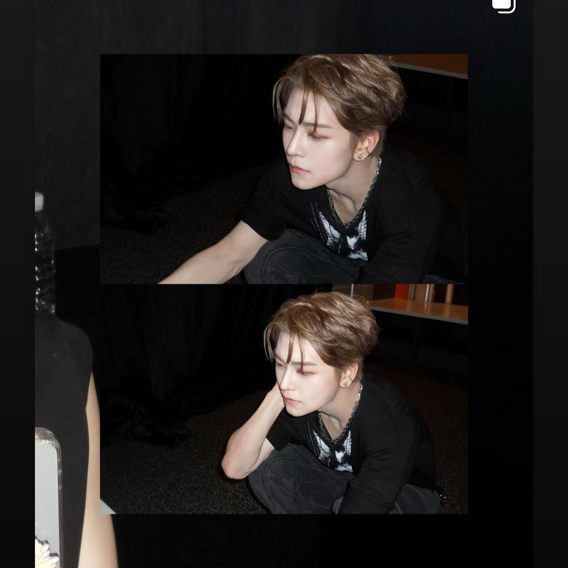 Behind-the-scenes cut of He Xinlong (ALPHA DRIVE ONE)