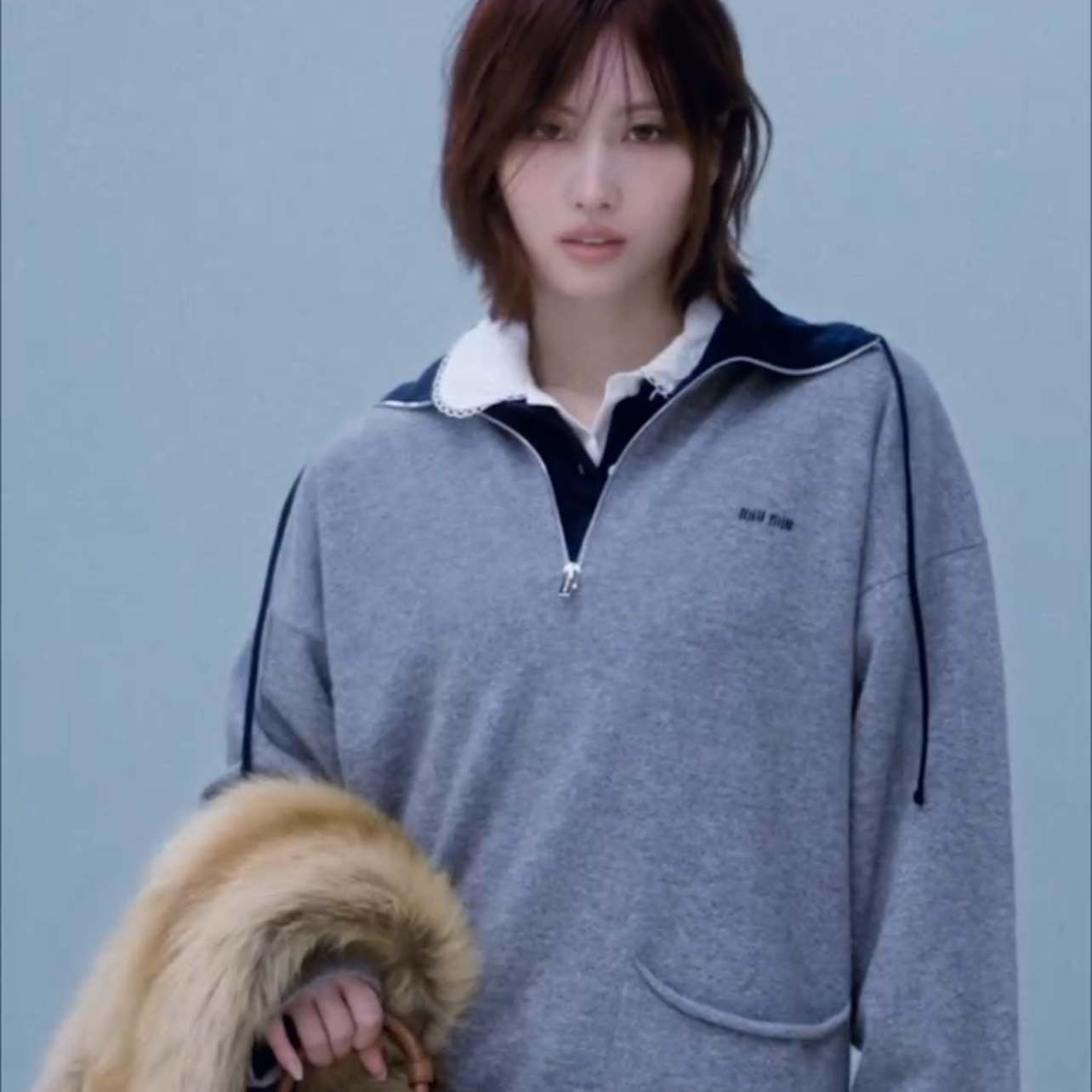 Recent activity shot of Momo (TWICE)