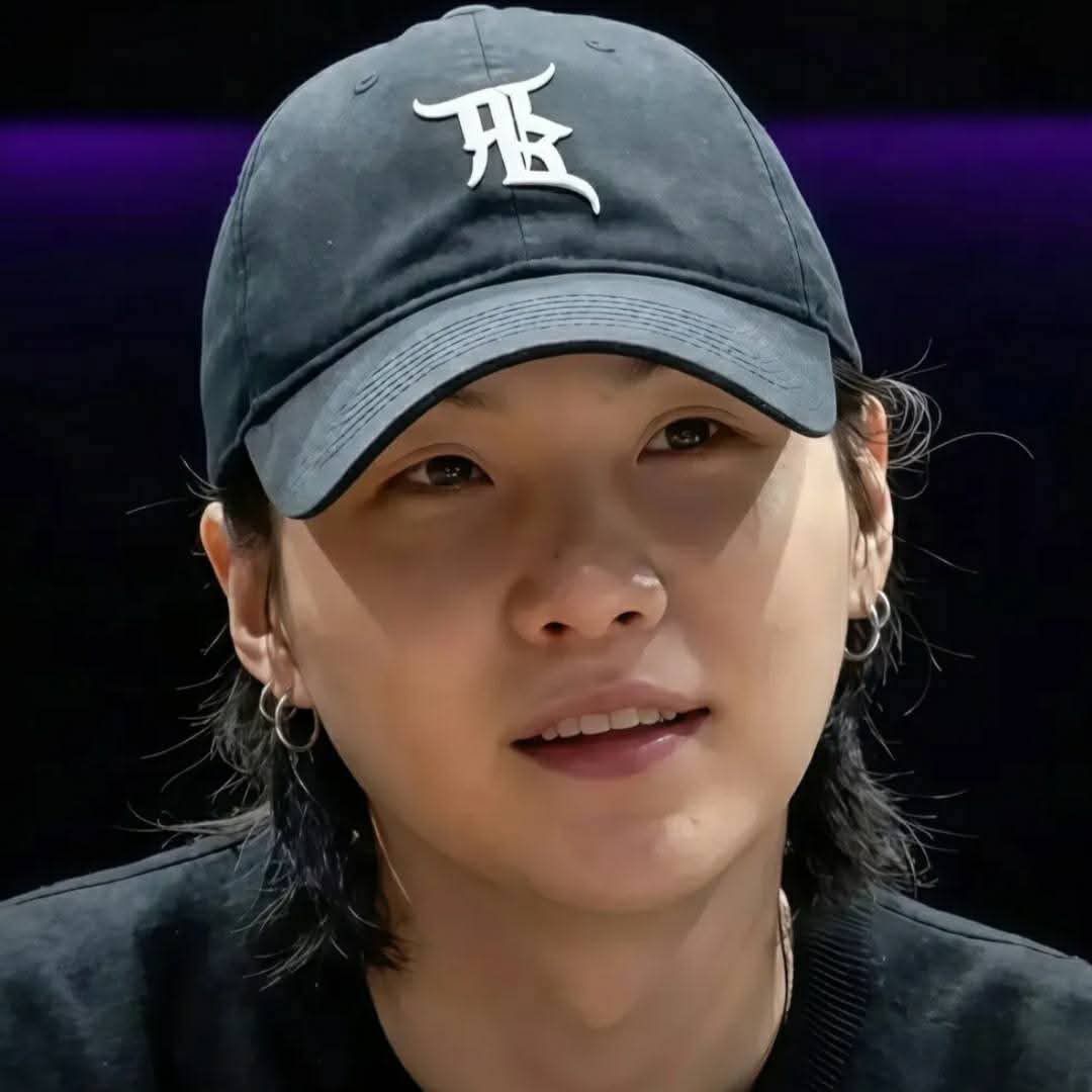 Recent activity shot of SUGA (BTS)