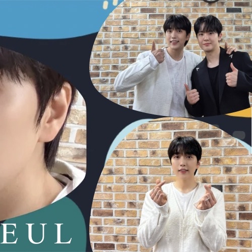 Behind-the-scenes cut of Sandeul (B1A4)
