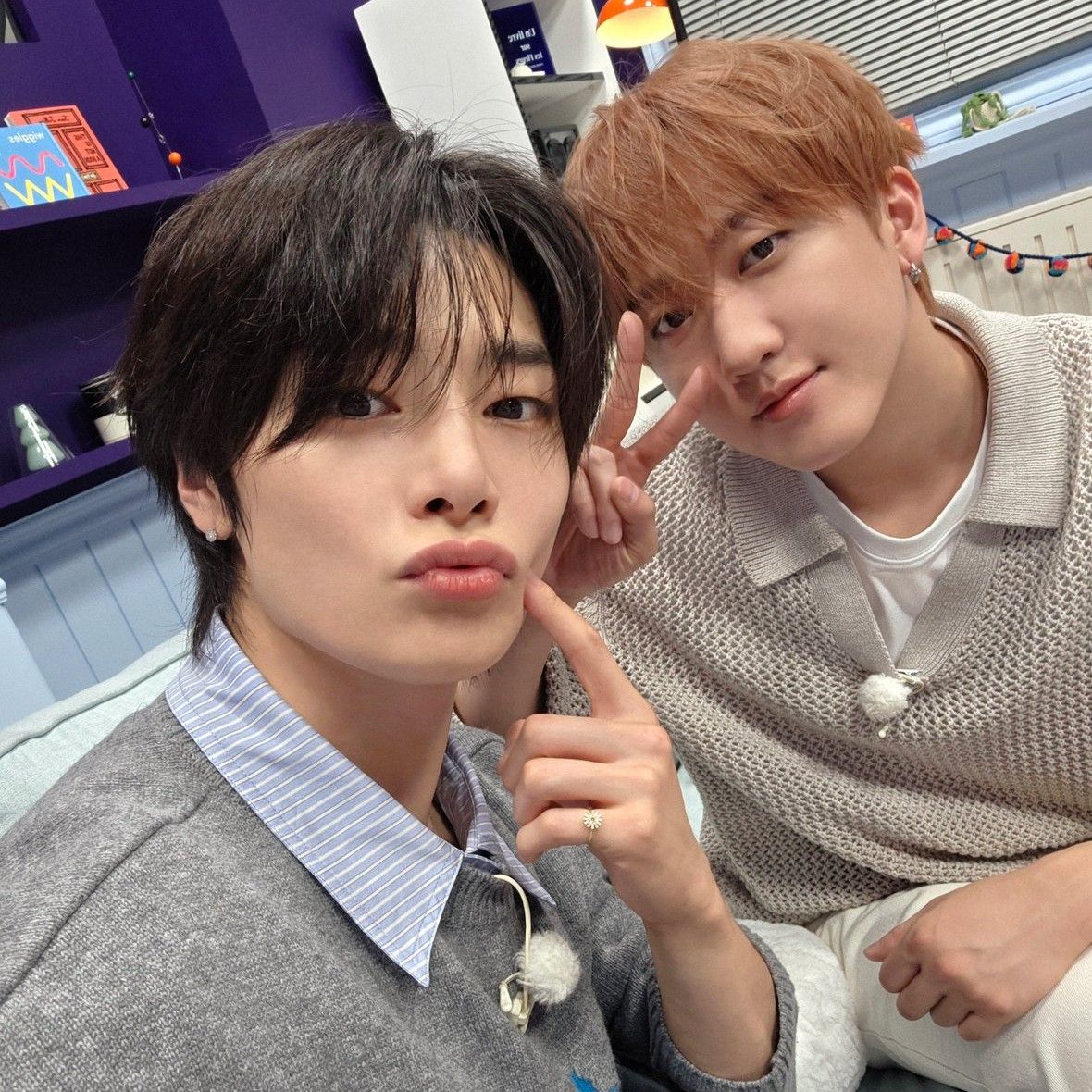 Recent activity shot of Changbin (Stray Kids)