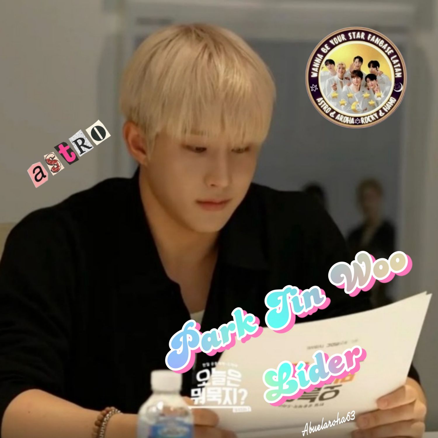 A moment captured by Jinjin (ASTRO)'s fan