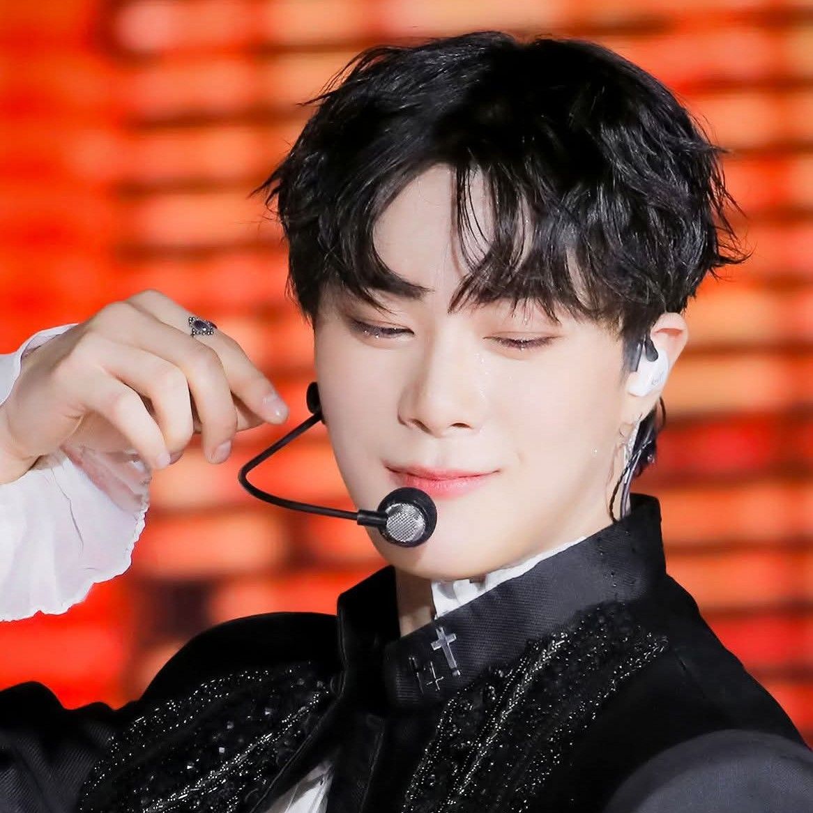 Recent activity shot of Moonbin (ASTRO)