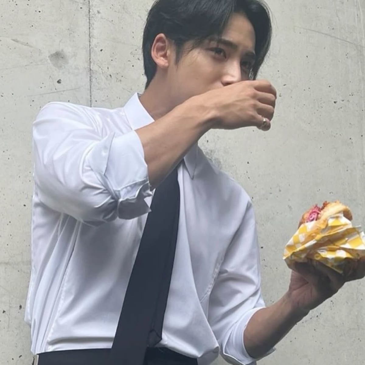 珉奎 (SEVENTEEN)粉丝拍下的瞬间