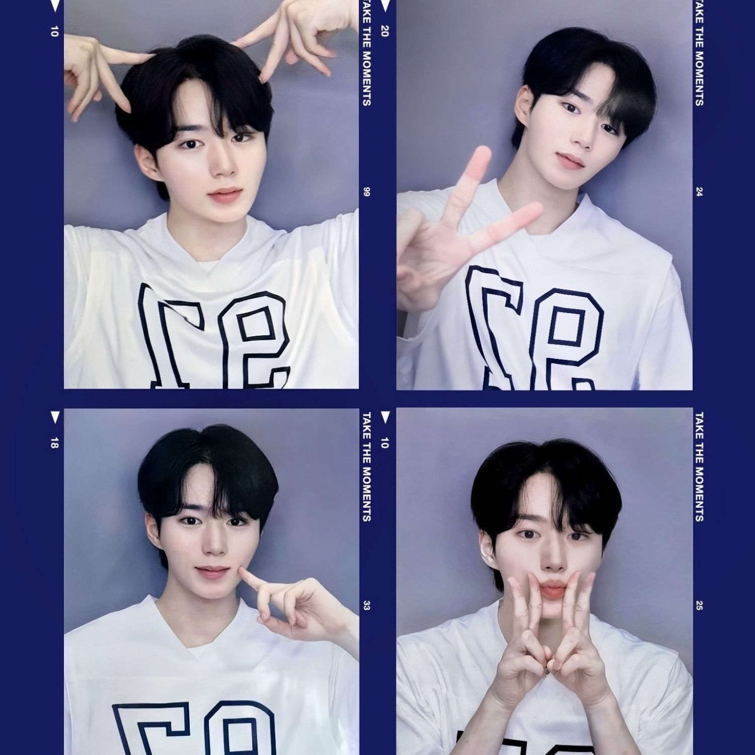 Behind-the-scenes cut of Kim Junseo (ALPHA DRIVE ONE)