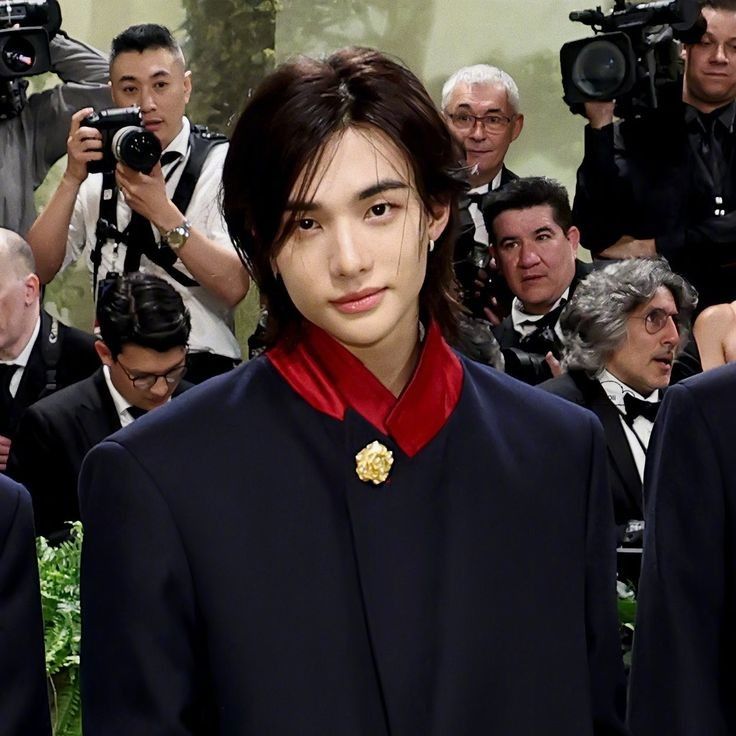 Recent activity shot of Hyunjin (Stray Kids)