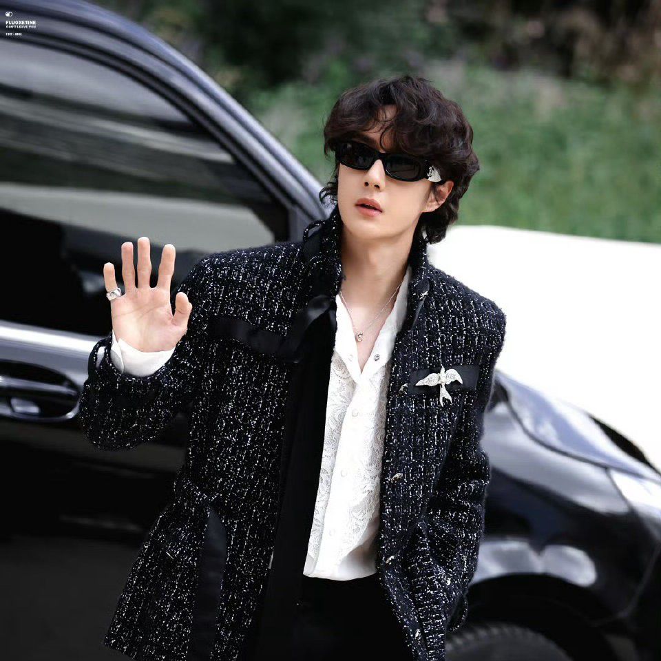 A moment captured by Wang Yibo's fan