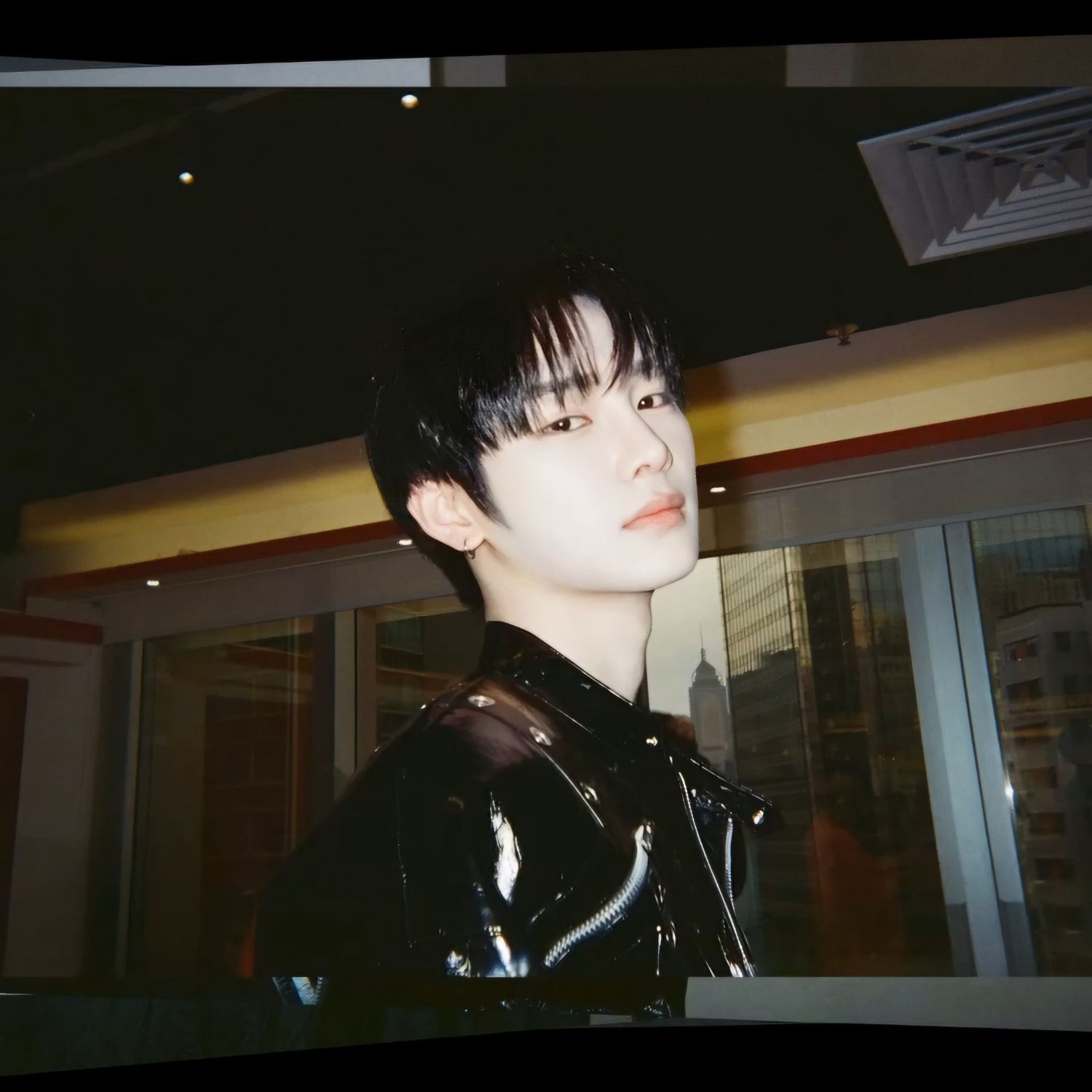 A moment captured by Zhou Anxin (ALPHA DRIVE ONE)'s fan