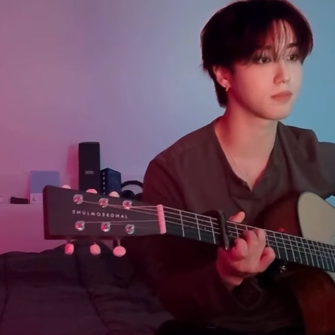 Recent activity shot of HAN (Stray Kids)