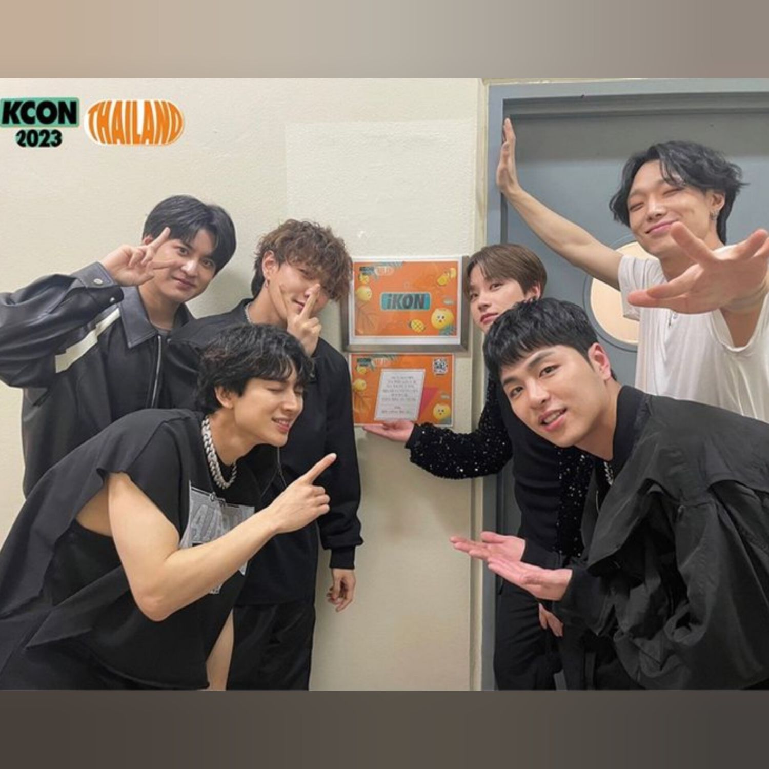 A moment captured by iKON's fan