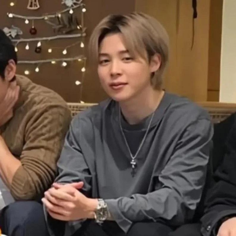 Recent activity shot of Jimin (BTS)