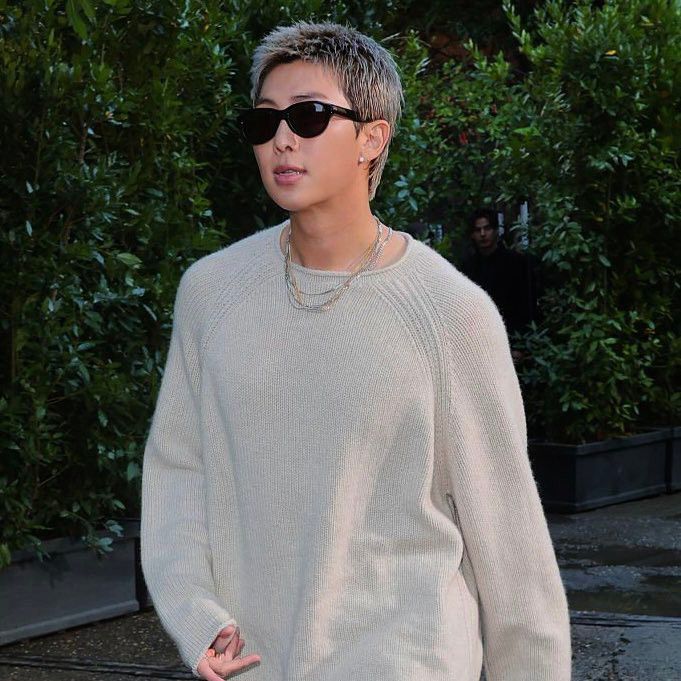 Recent activity shot of RM (BTS)