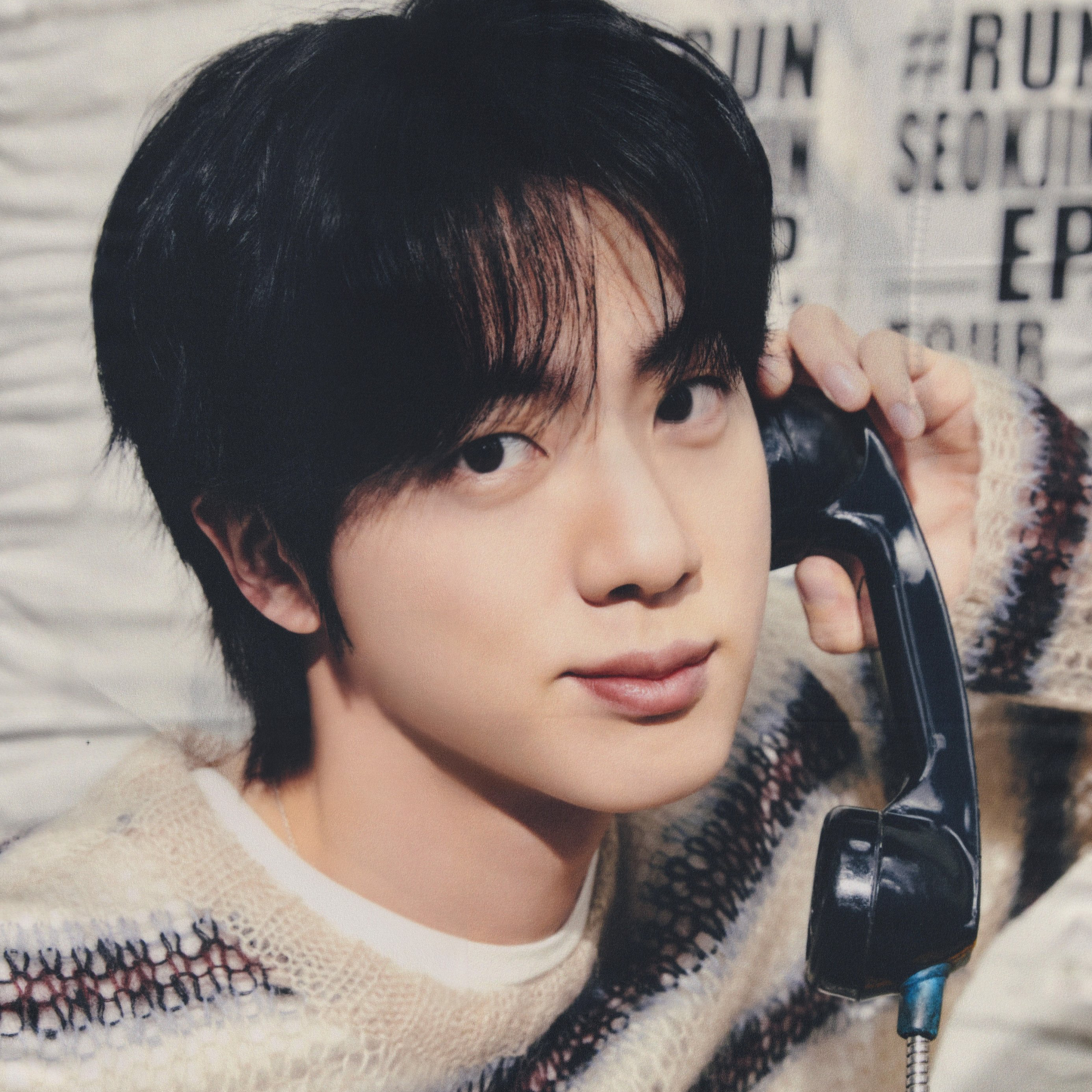 A moment captured by Jin (BTS)'s fan