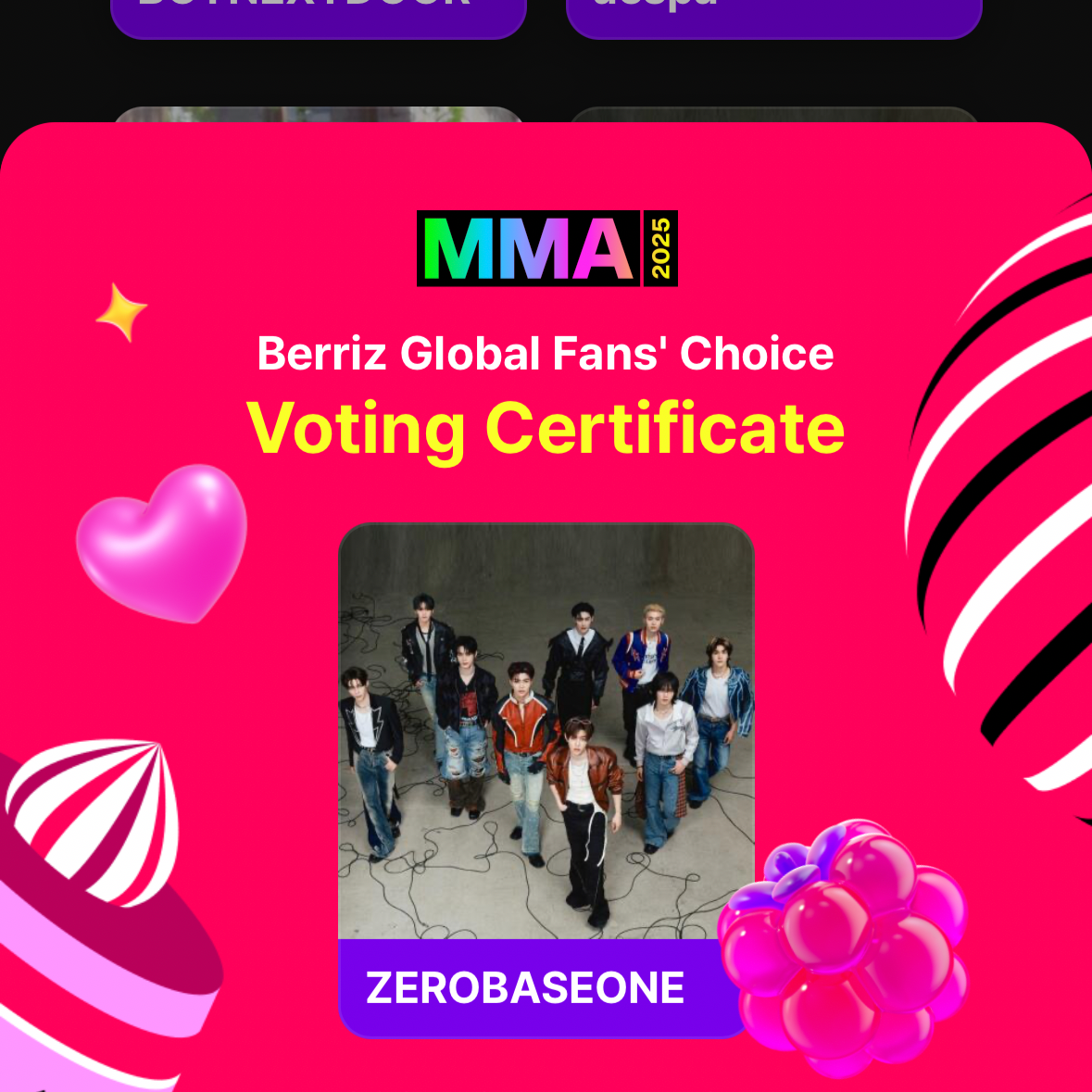 Recent activity shot of Park Gunwook (ZEROBASEONE)