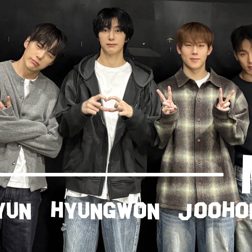 Recent activity shot of MONSTA X