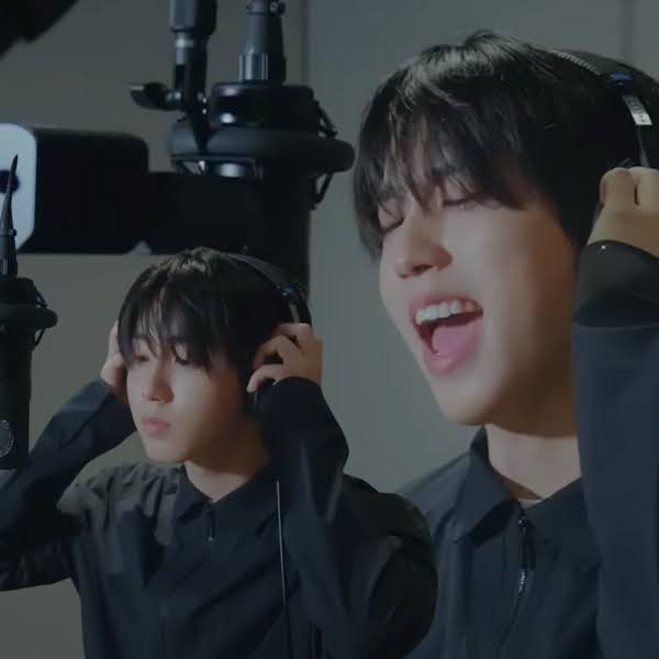 A moment captured by HAN (Stray Kids)'s fan