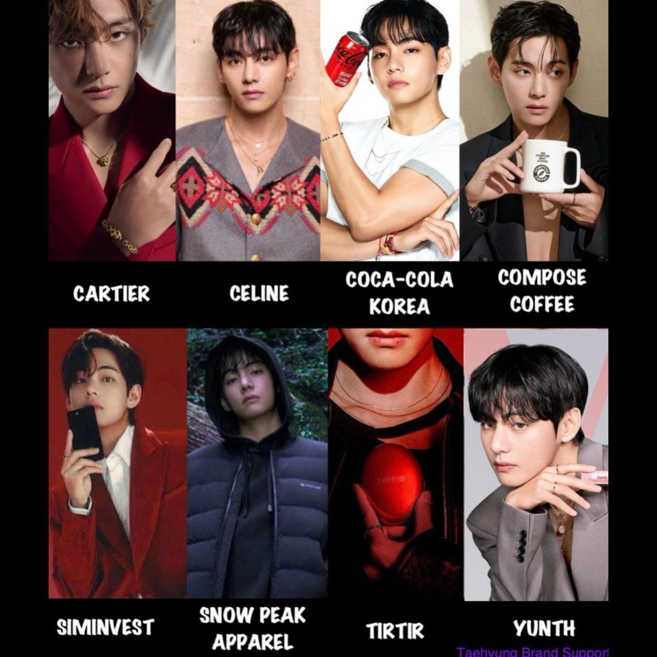 뷔 (방탄소년단)의 비하인드 컷