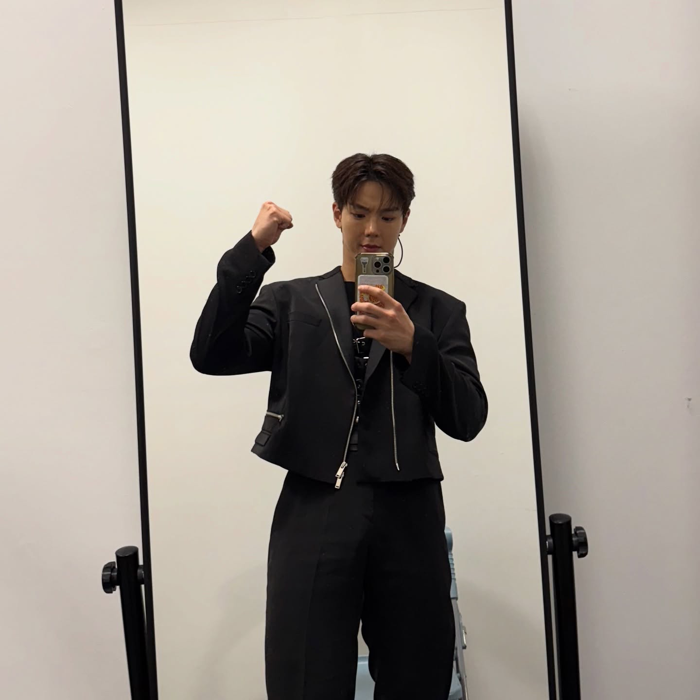 Momen yang diabadikan oleh penggemar Shownu (MONSTA X)