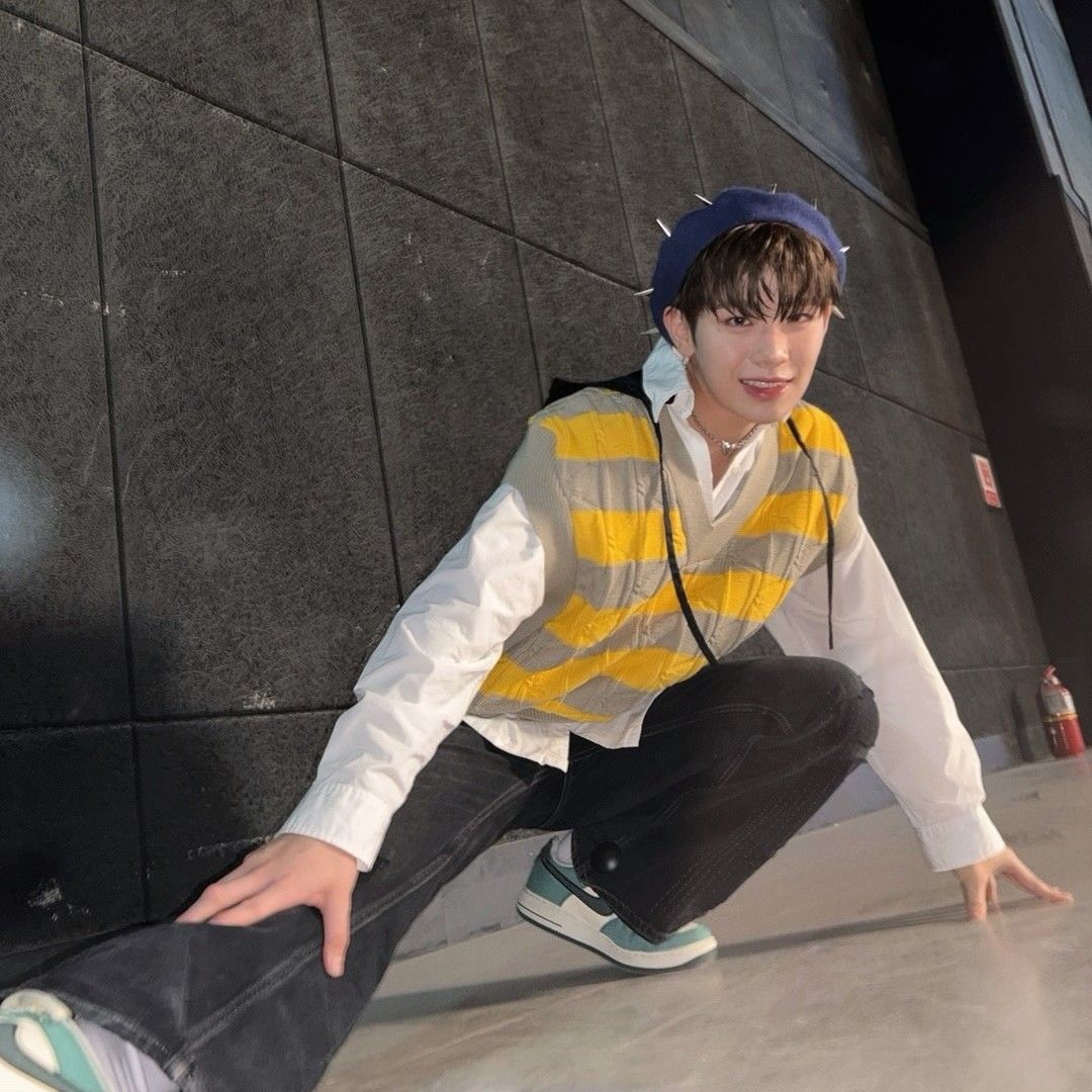 Recent activity shot of Kim Taerae (ZEROBASEONE)