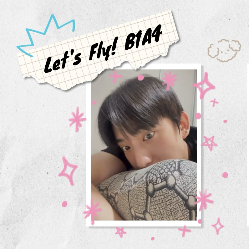 A moment captured by Gongchan (B1A4)'s fan