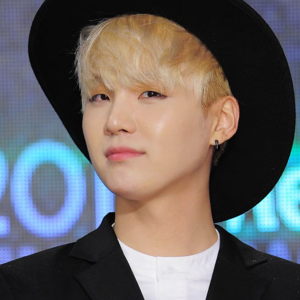 Recent activity shot of SUGA (BTS)