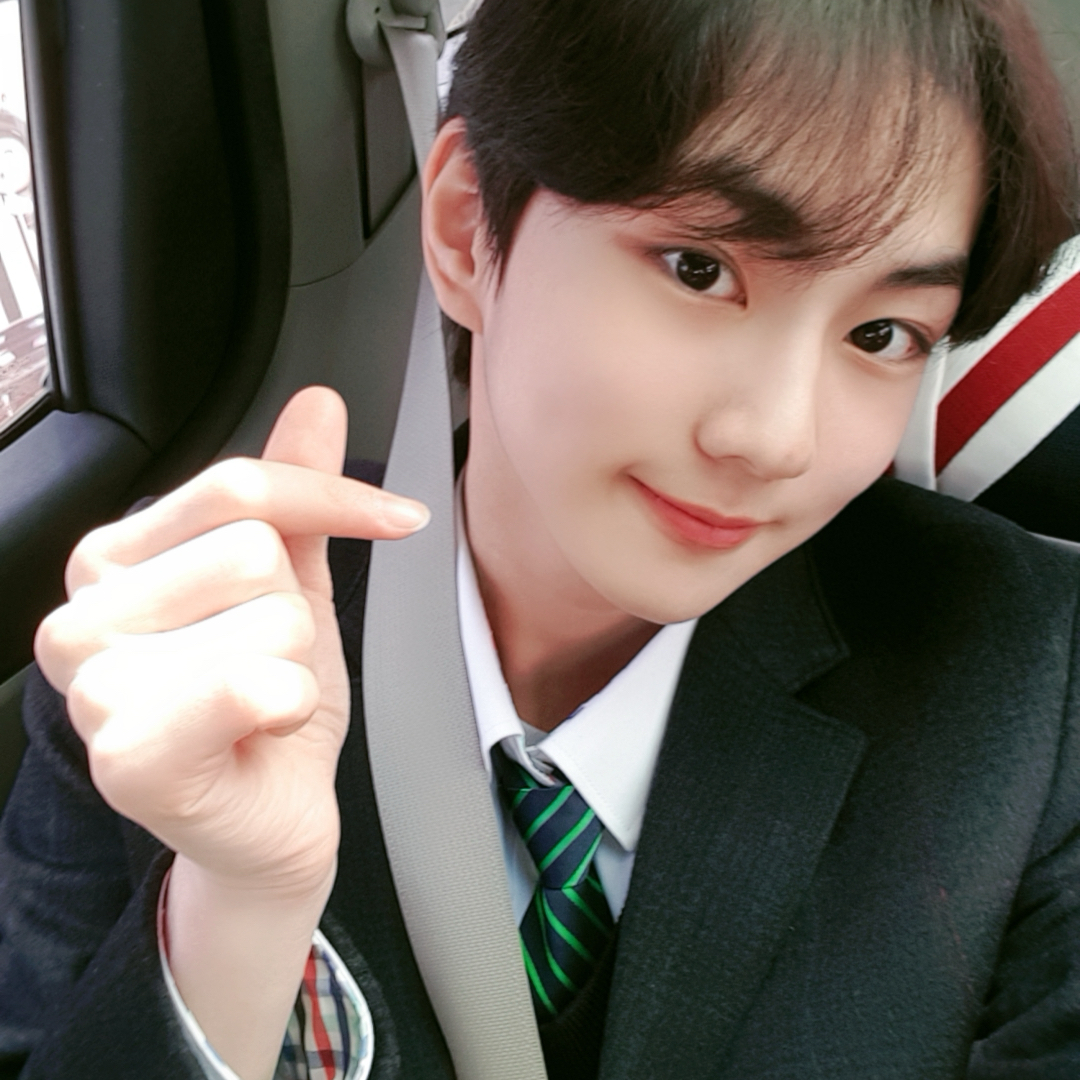 A moment captured by Jungwon (ENHYPEN)'s fan