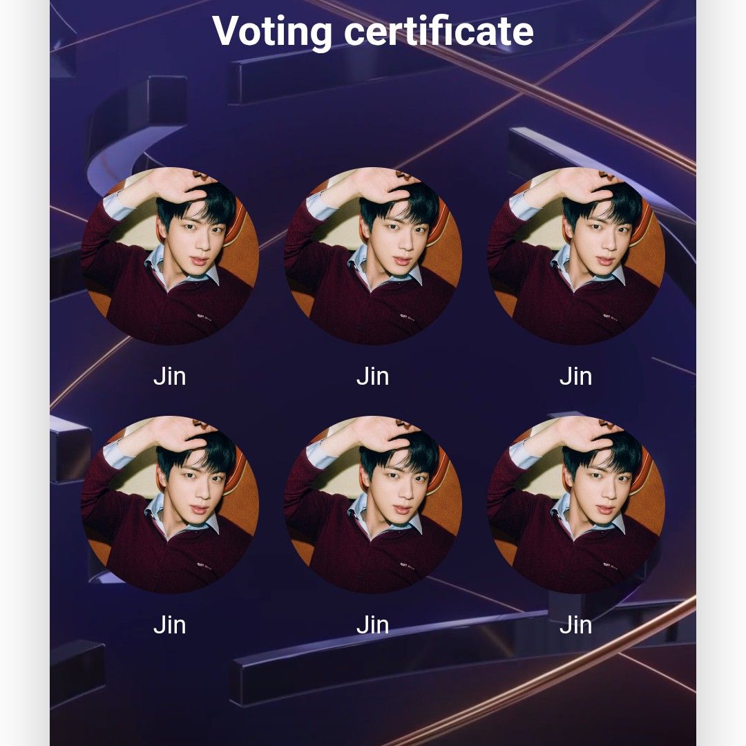 A moment captured by Jin (BTS)'s fan