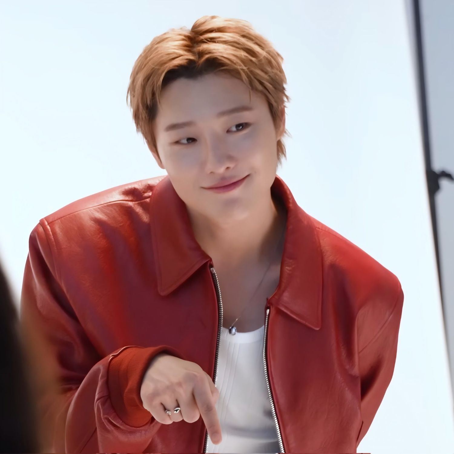 A moment captured by WOODZ's fan